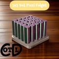 Fidget Pixel Dots - print in place 