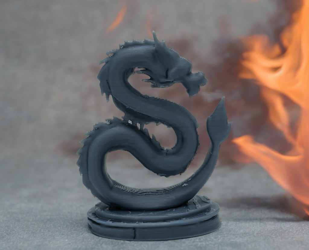 shadow serpent: the majestic dragon sculpture 