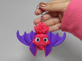 Baby Bat Dragon with Flower 