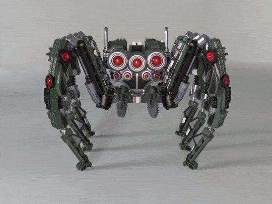 Articulated Spider Mecha – DIY Model Kit