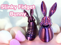 Easter Bunny Fidget Toy Slinkey