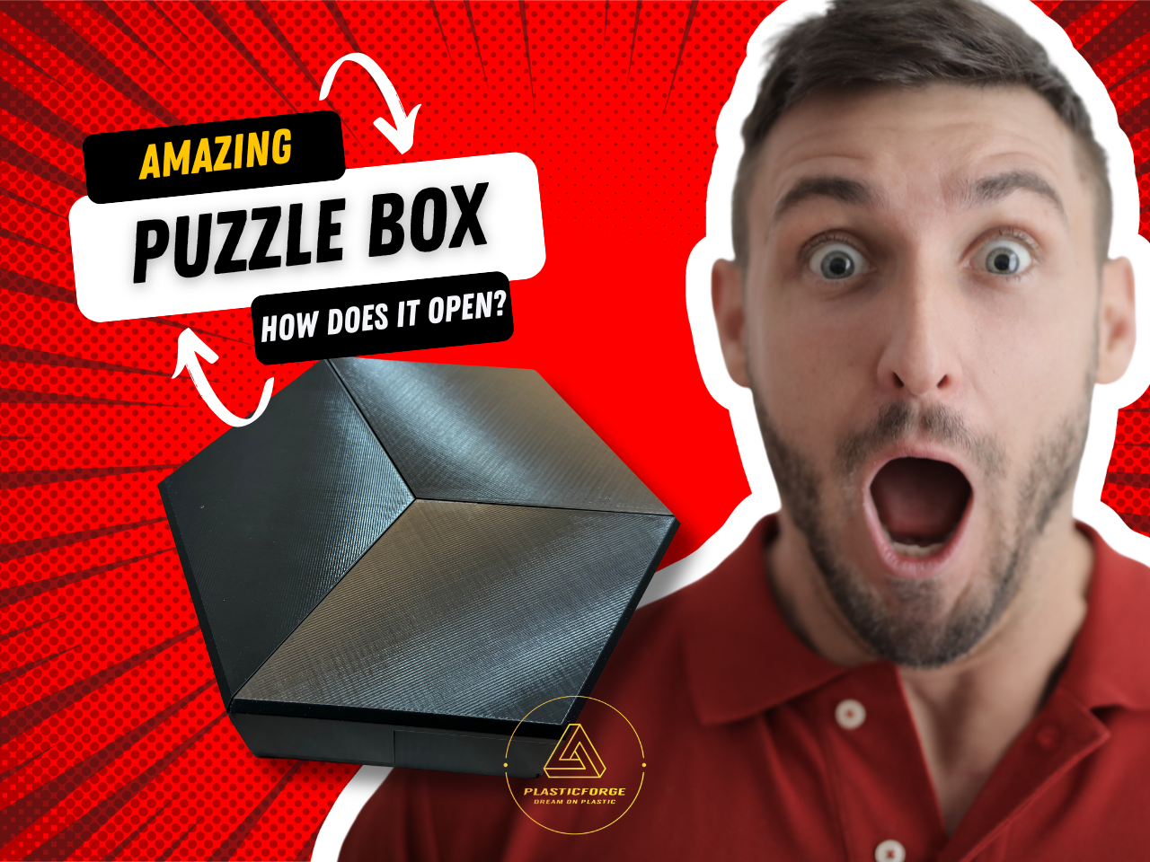 Three Side Puzzle Box