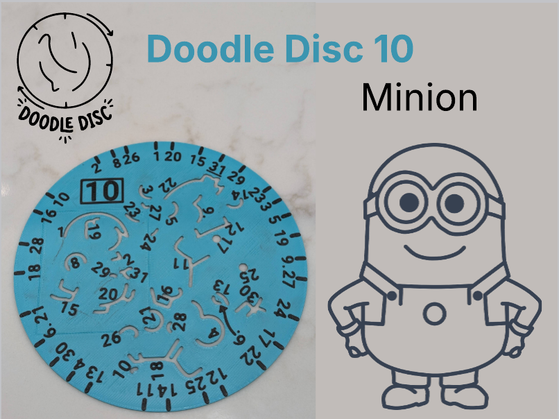 Doodle Disc 10 Minion