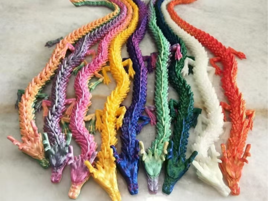 0 Infill Chinese Dragon Perfect for fidgeting or stalls