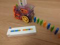 Tray for the domino train