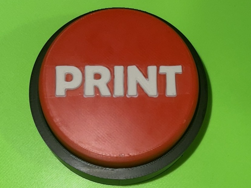 Print Button Fidget Clicker