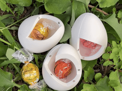 Smashable Egg Puzzles -- 3 Difficulty Levels