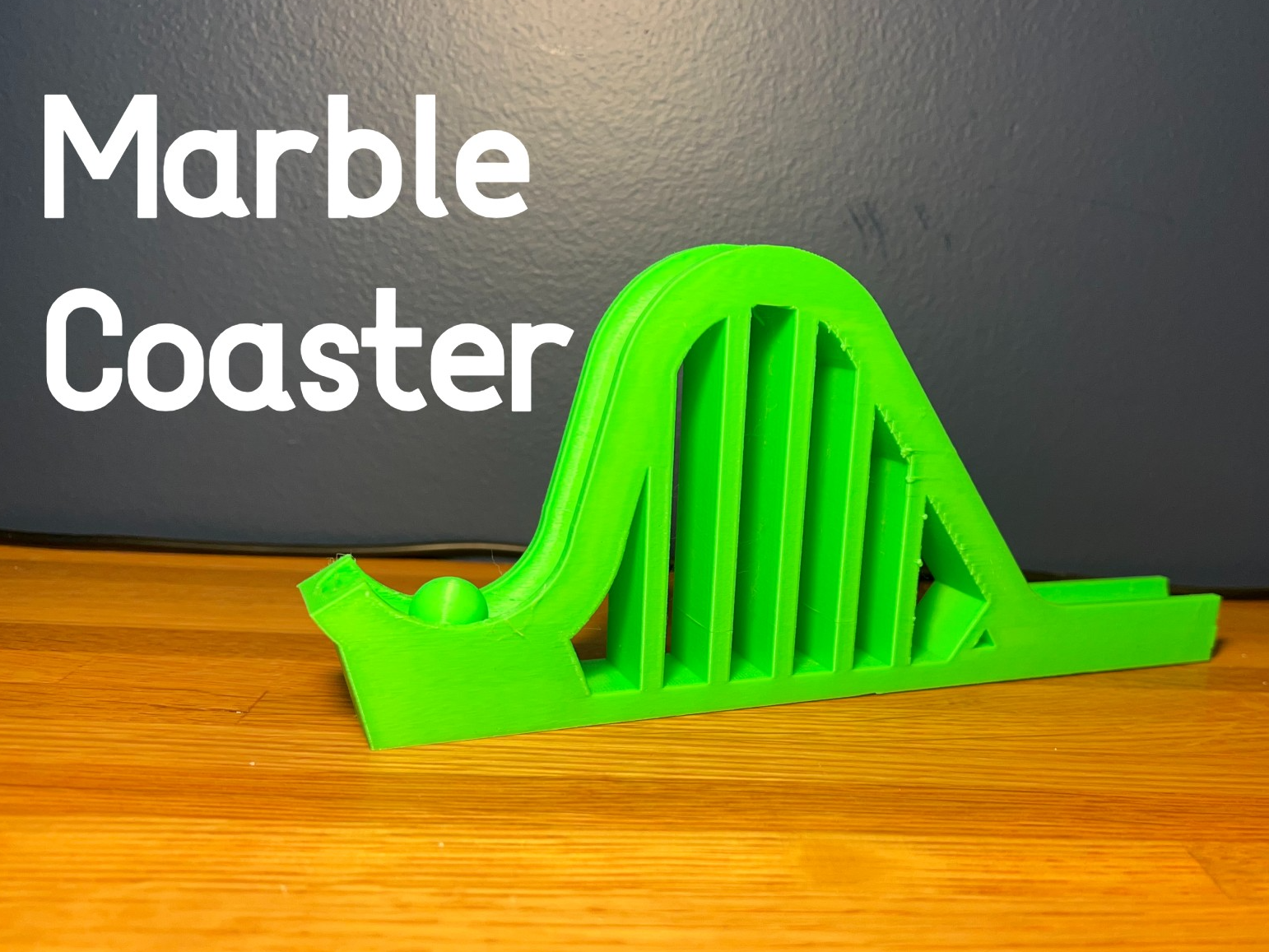 Marble Roller Coaster