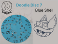 Doodle Disc 7 Blue Shell