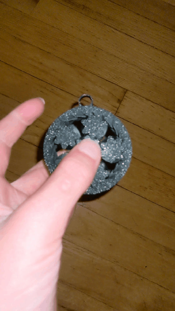 Gear Fidget Spinner Keychain