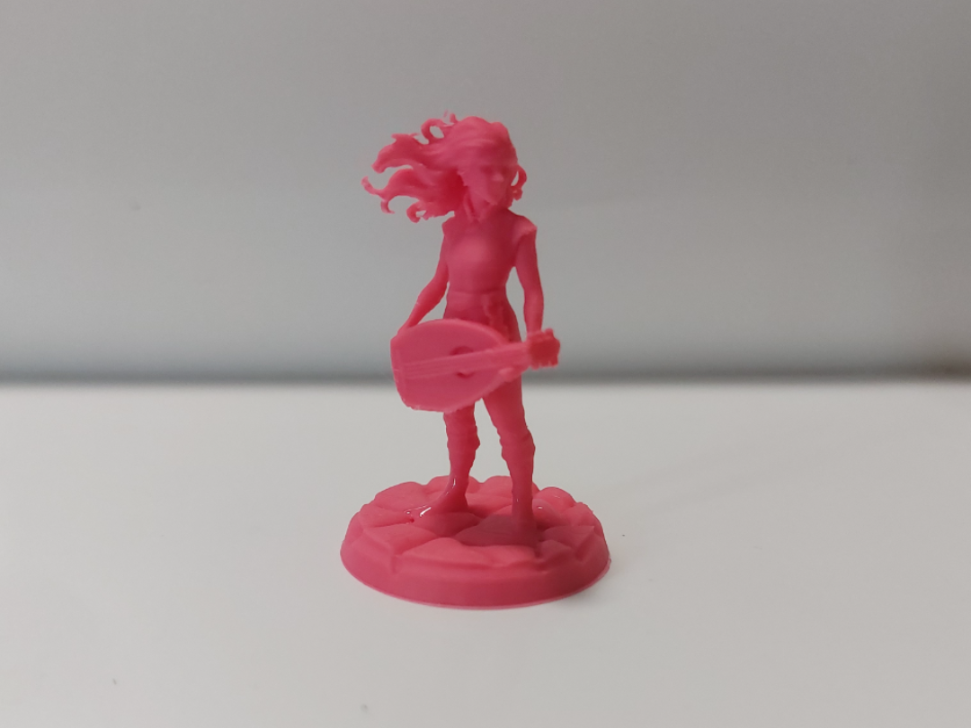 Whisper - Air Genasi Bard - D&D Pathfinder Mini