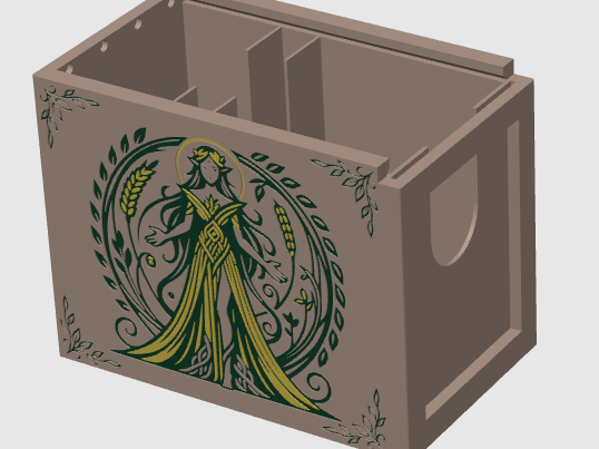 MTG PORTA DECK ELFICO