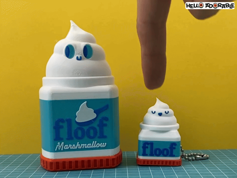 Floof Marshmallow Spread Clicker Fidget Toy