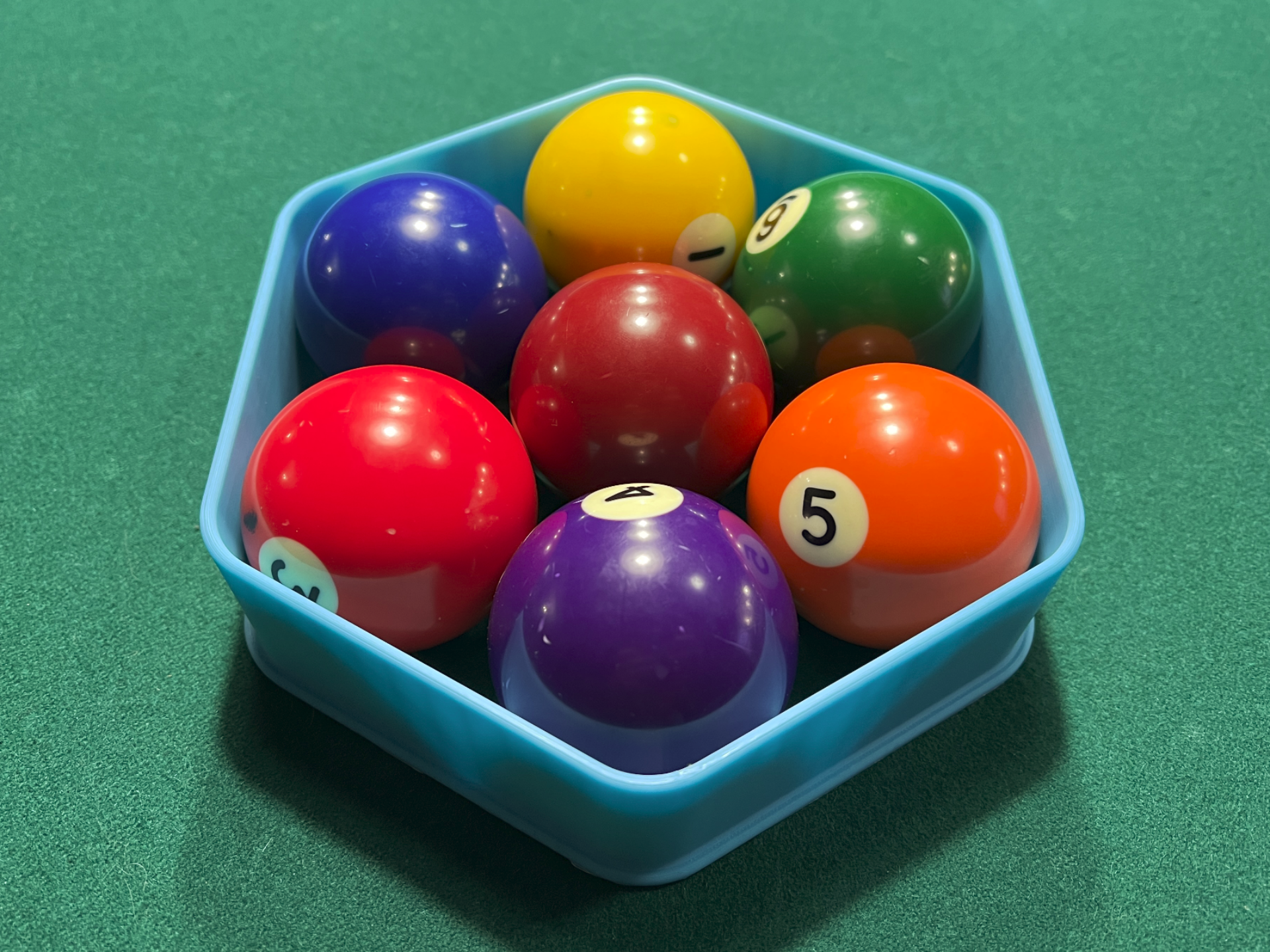 7-Ball Pool Rack