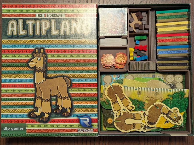 Altiplano Board Game Insert
