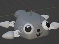 3D Articulated Pebble - Dandy's World