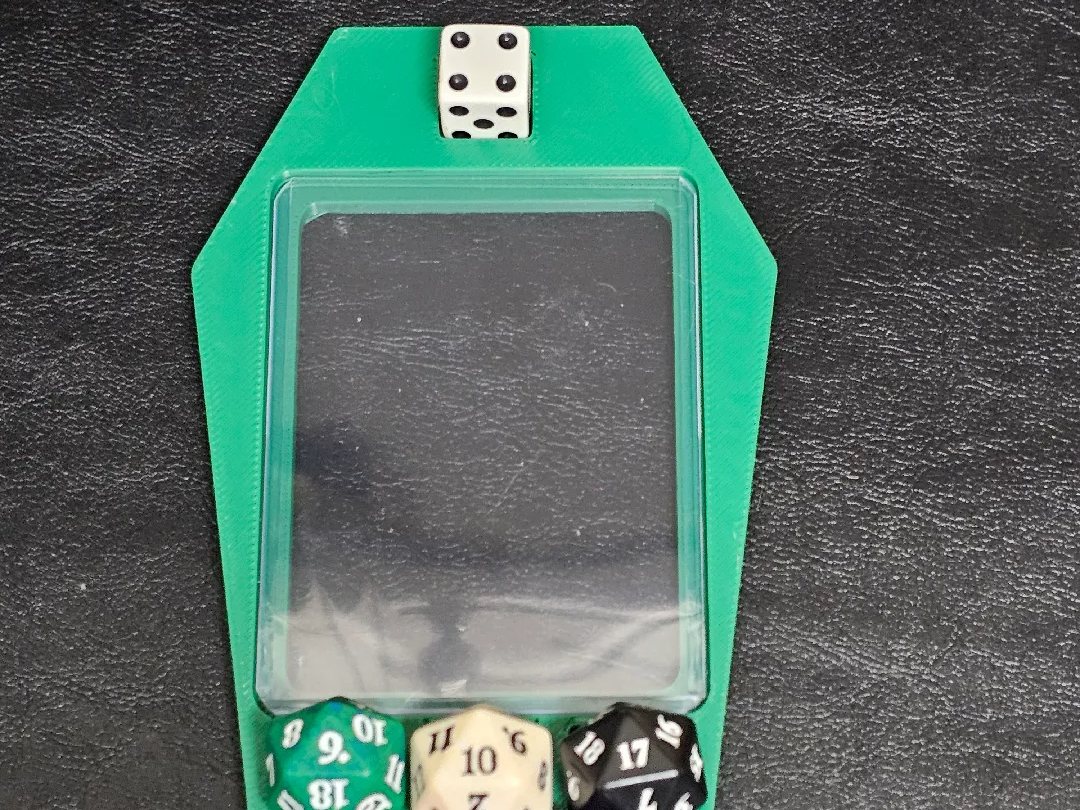 Commander tray for my coffin single deck box