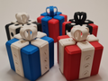 Giftbox locked with screws
