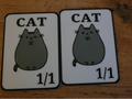 Magic  MTG token creature cat - Spielsteinkreatur 