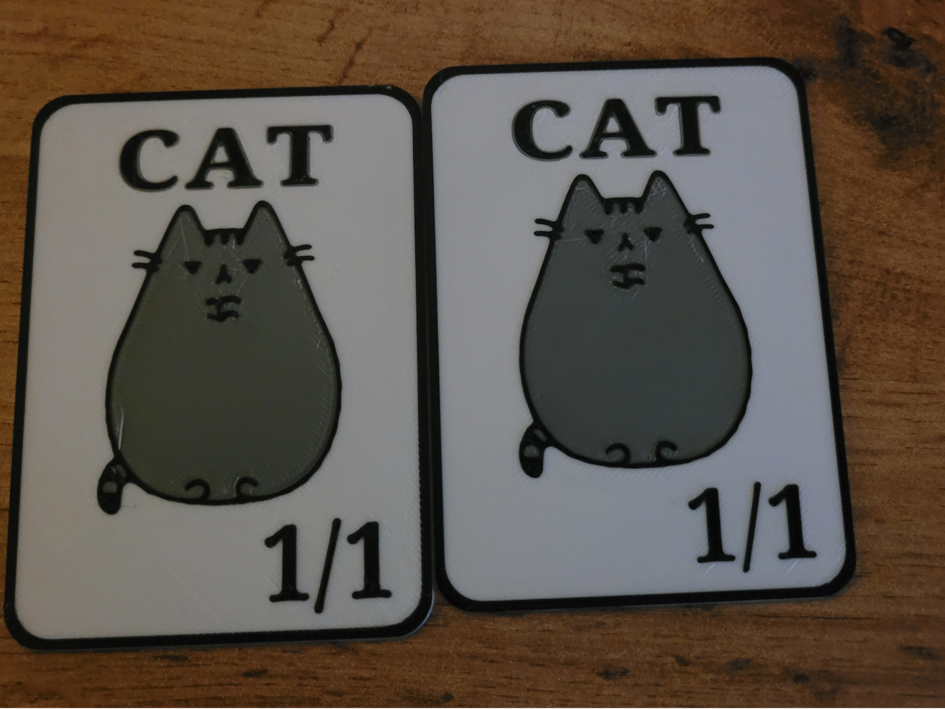 Magic  MTG token creature cat - Spielsteinkreatur 